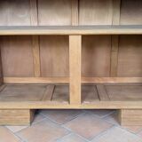 Raw oak sideboard