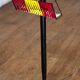 Vistosi Mid-Century Modern "Incamiciato" Murano Glass Italian Floor Lamp,50