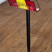Vistosi Mid-Century Modern "Incamiciato" Murano Glass Italian Floor Lamp,50