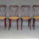 Set of 4 Thonet chairs No. 623, circa 1915, original condition, 1915