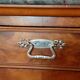 Louis-Philippe Commode (19th century) Walnut Burl Saint Anne Marble