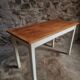 Table de ferme française vintage, années 1950
