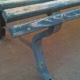 Ancien banc de jardin