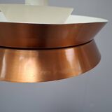 Vintage Danish Brass Pendant Light by Carl Thore for Granhaga, 1960s