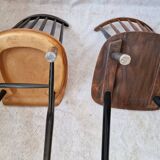 vintage Scandinavian Fanett style  chairs