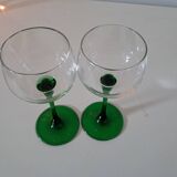 Set of 2 Alsace wine glasses