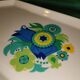 Plat à cake motif vintage