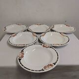 Assiettes Creuses En Porcelaine