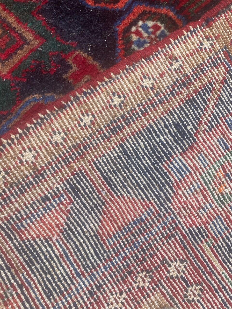 Persian carpet hamadan handmade 110x530