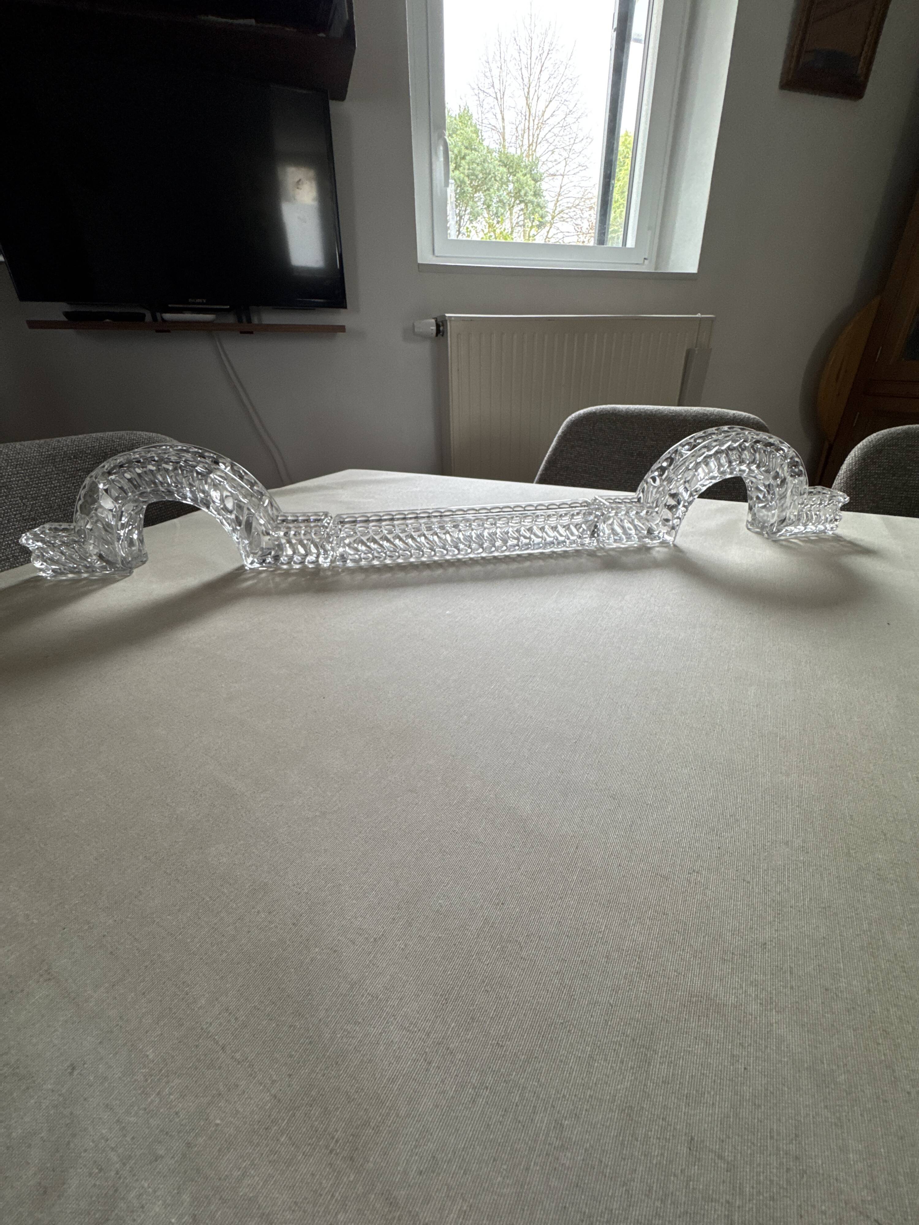 Table runner in 3 parts Baccarat Model Tors bamboo