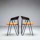 Pair of Memphis style chairs