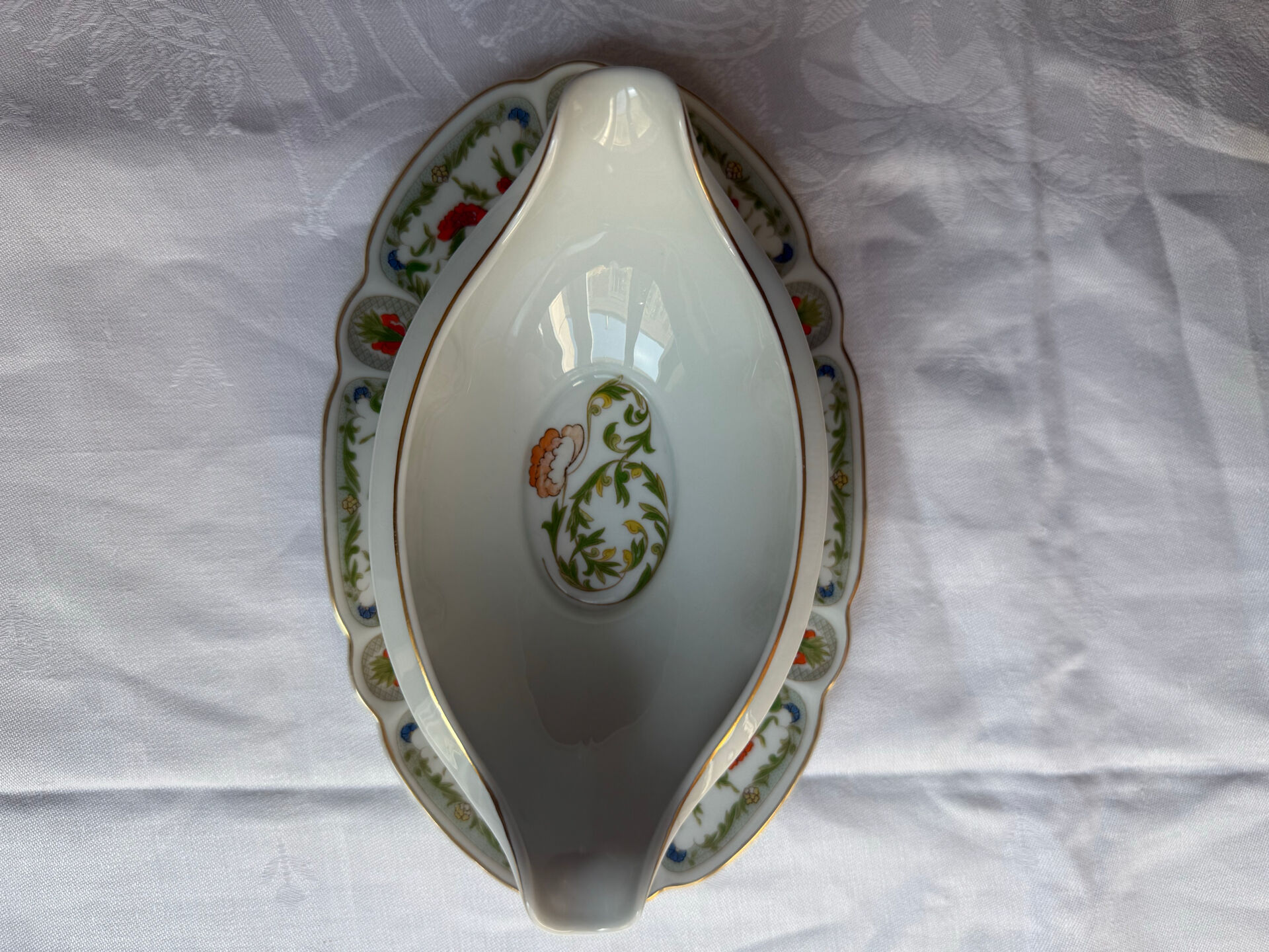 Haviland Limoges Sauce Boat - Mozart Chantoung
