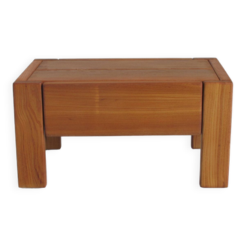 Coffee or bedside table in oiled elm