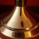 Lampe de notaire de banquier dorée