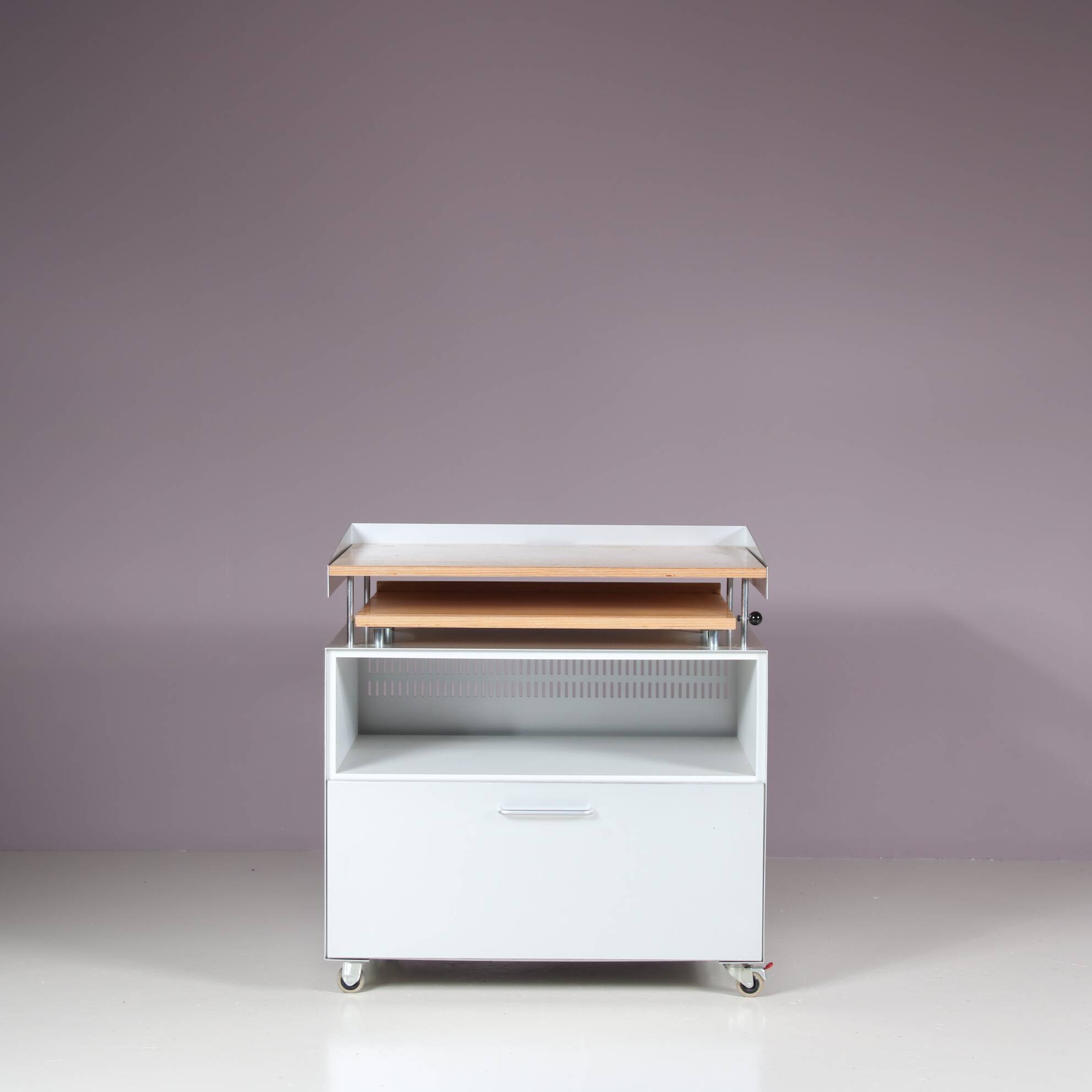 1990s Mobile “Uni” desk by Alinea, Switzerland