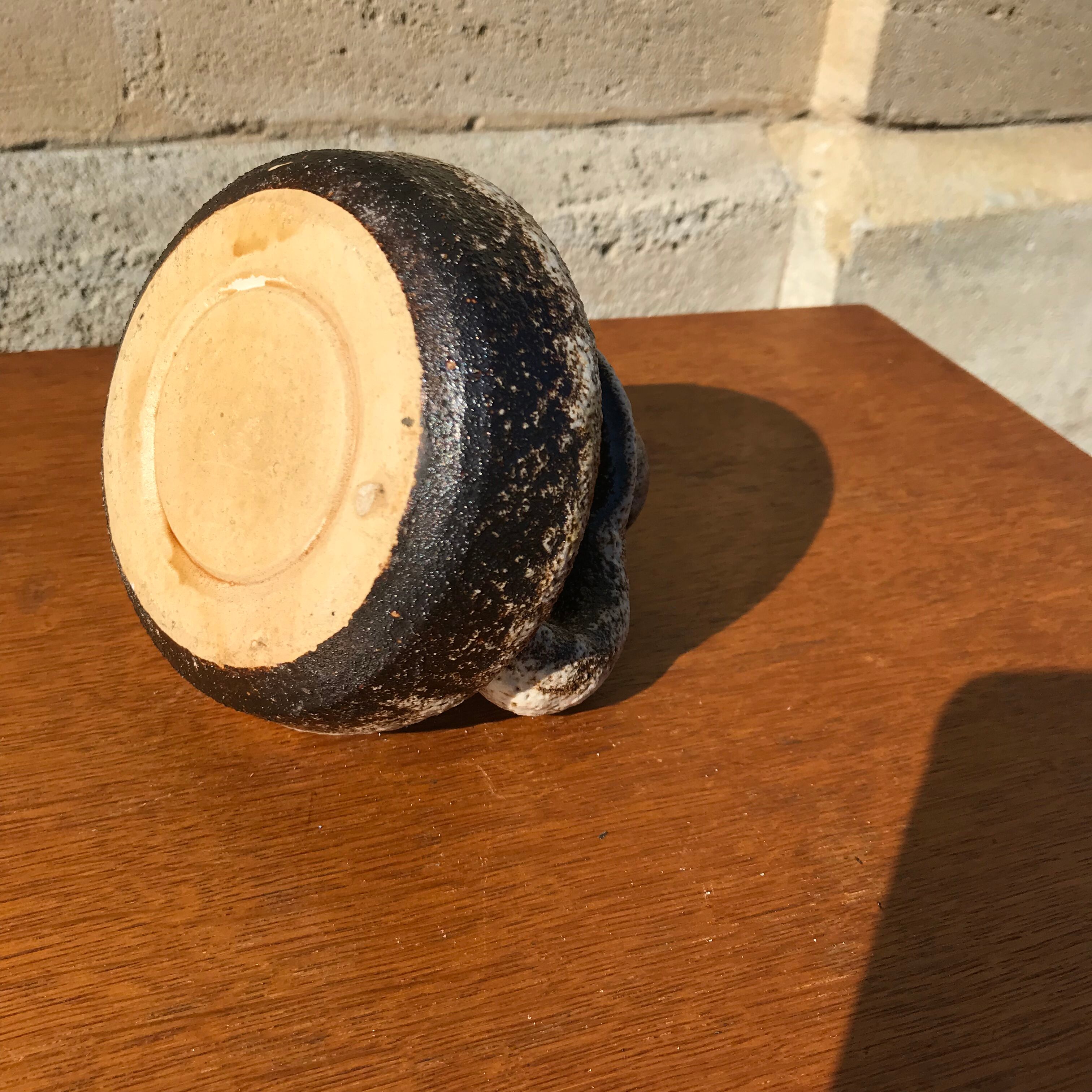 Ceramic candleholder