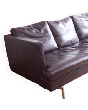 Stricto Sensu leather sofa, Didier Gomez for Ligne Roset