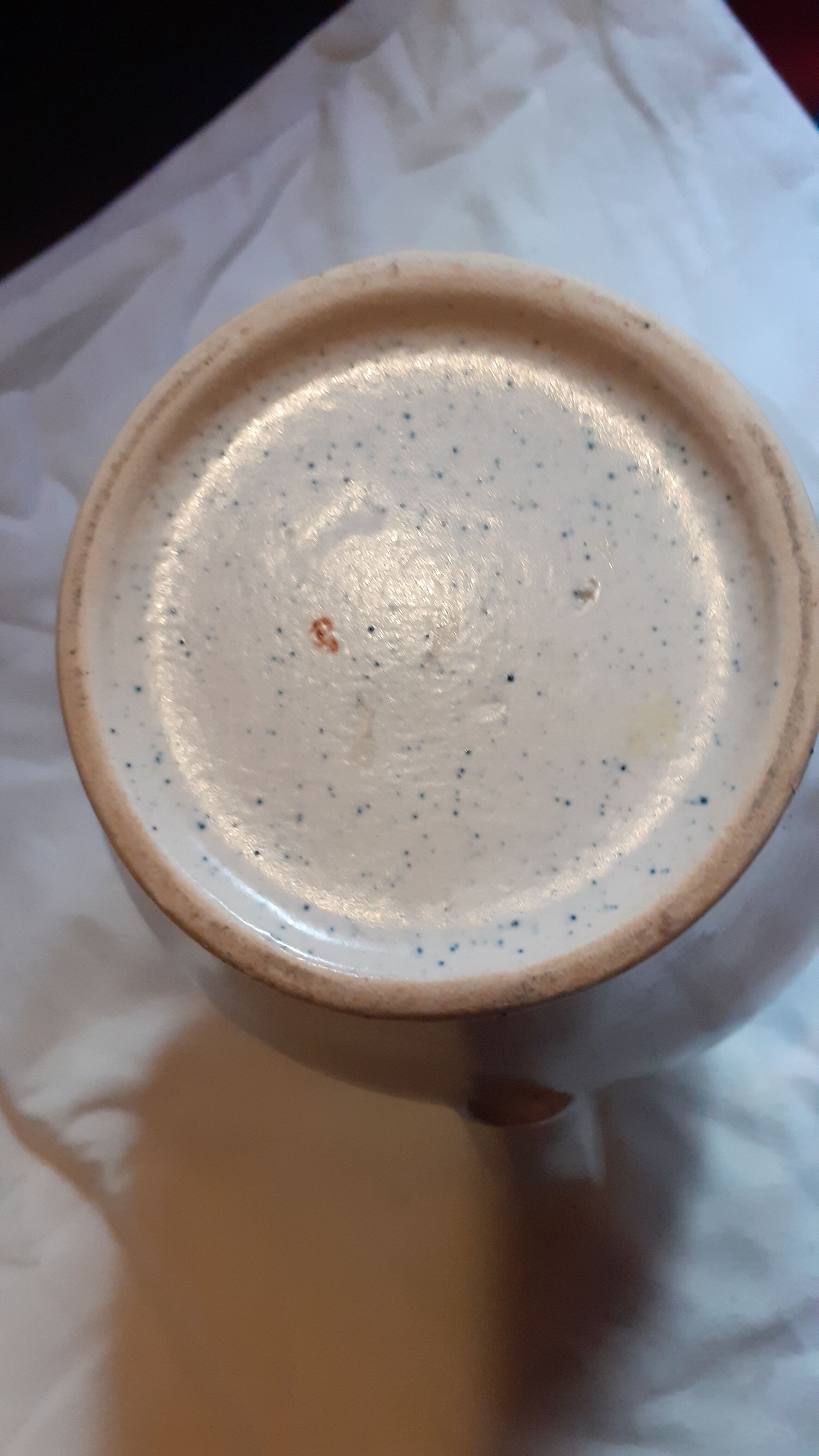 Vintage Speckled Pitcher