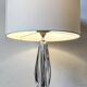 Lampe moderniste cristal Daum