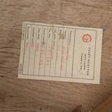 Living room table H259 spider by Jindrich Halabala 1950