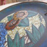Louis Dage saucer sandstone earthenware art deco
