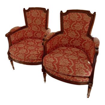 2 fauteuils bergères