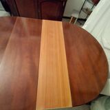 Solid mahogany dining table