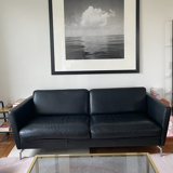 Osaka BoConcept leather sofa