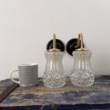 Pair of Art Deco wall lights