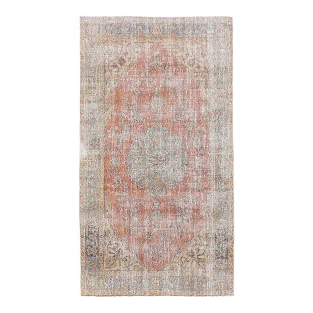1970s Turkish Handmade Wool Kilim Rug 115x206