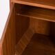 Buffet haut vintage années 60 en bois de teck design italien