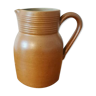 Berry's brown vintage sandstone pitcher, handmade