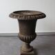 Cast iron planter in the style of a Campana urn, France