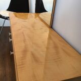 Dressing table in a 1.20m x 1.70m and vintage mirror, 1960's