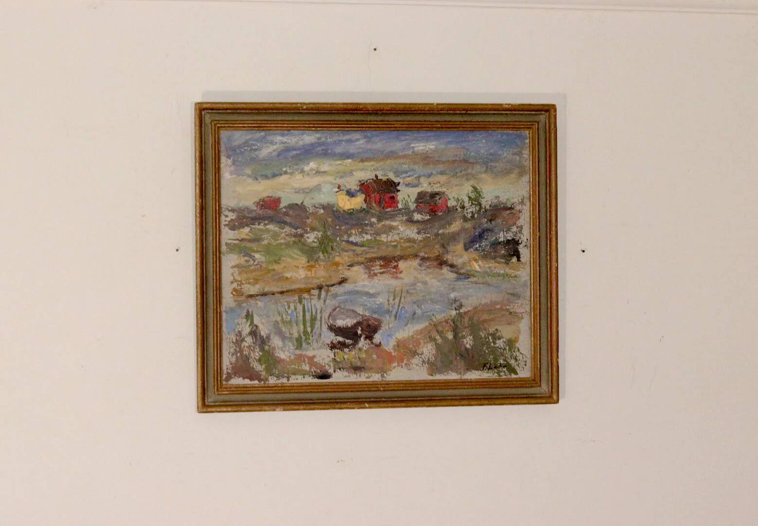 "Serene landscape" – F. Lodin