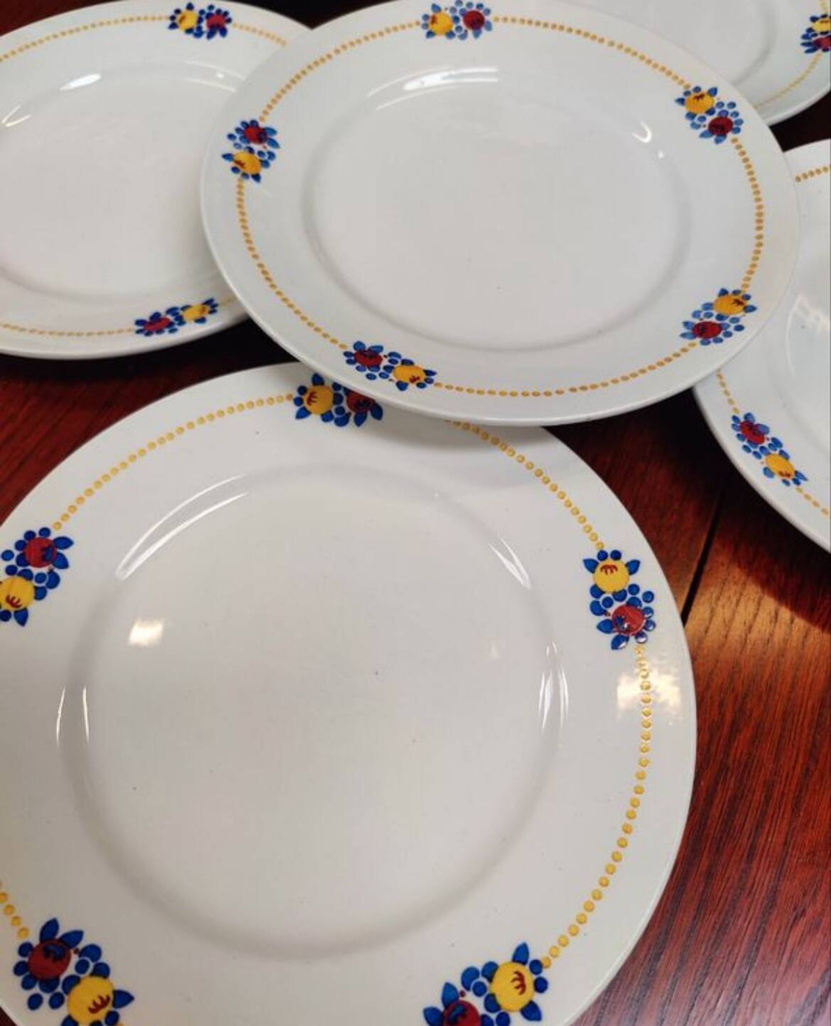 Ensemble 6 assiettes plates villeroy et boch