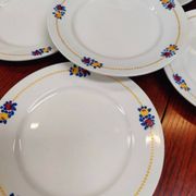 Ensemble 6 assiettes plates villeroy et boch