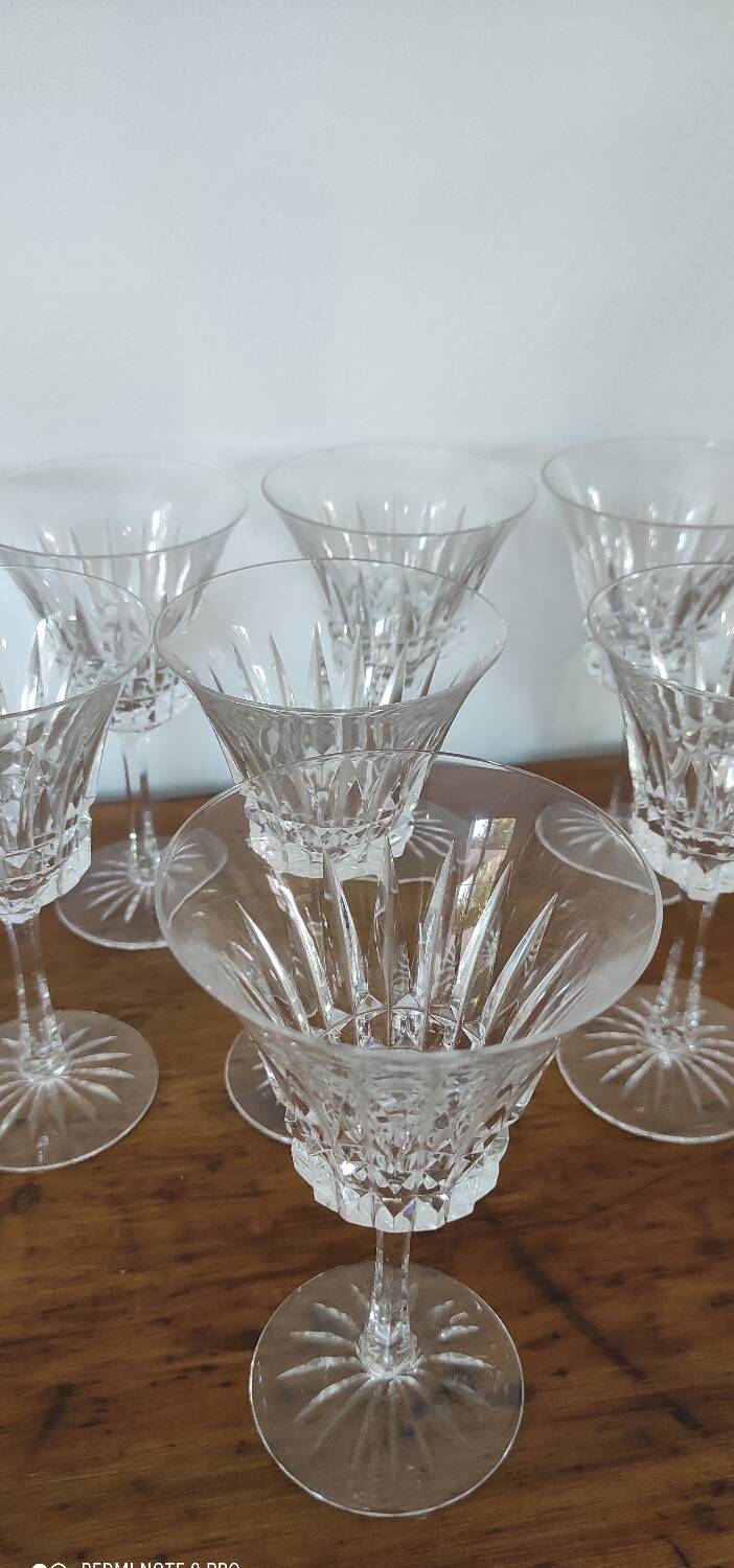 Villeroy and boch crystal wine glass set