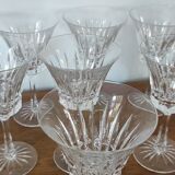Villeroy and boch crystal wine glass set