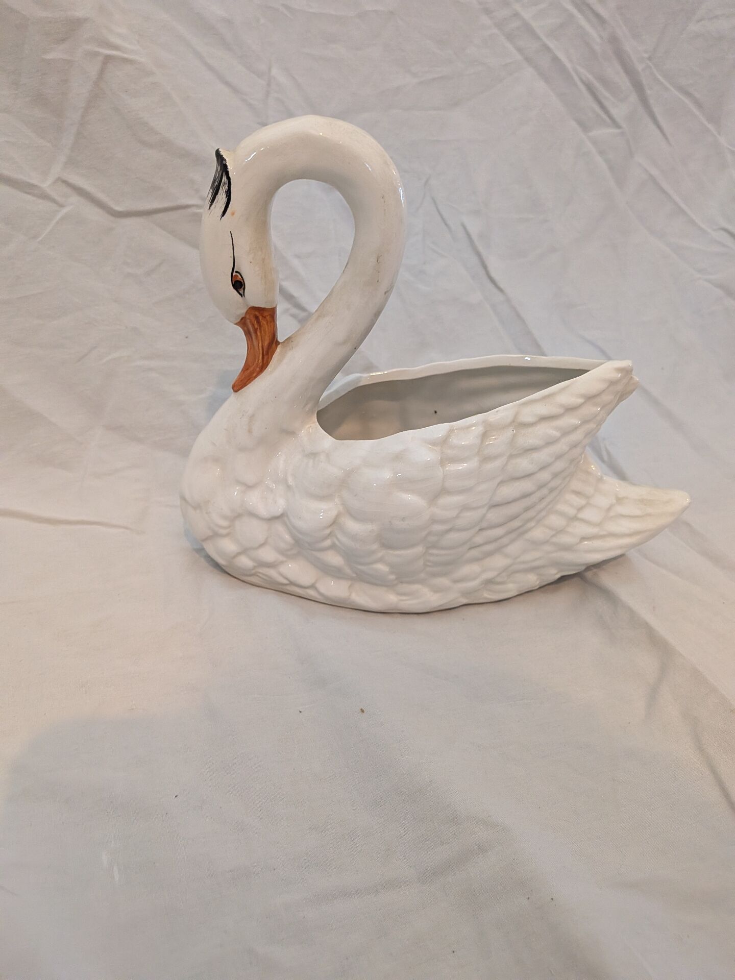 Cygne en céramique