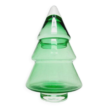 Polish candyer from Tarnowiec Glasswork, Poland, 1950s
