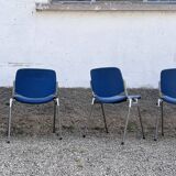 Série de 40 chaises de G. Piretti pour Castelli Anonima Castelli, Italie, années 1970