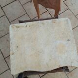 Pair of Louis XV style bedside tables with marble top