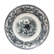 Earthenware plate Vieillard Bordeaux Freshwater fishing
