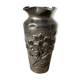 Art nouveau era pewter vase signed Jules Louis Rispal