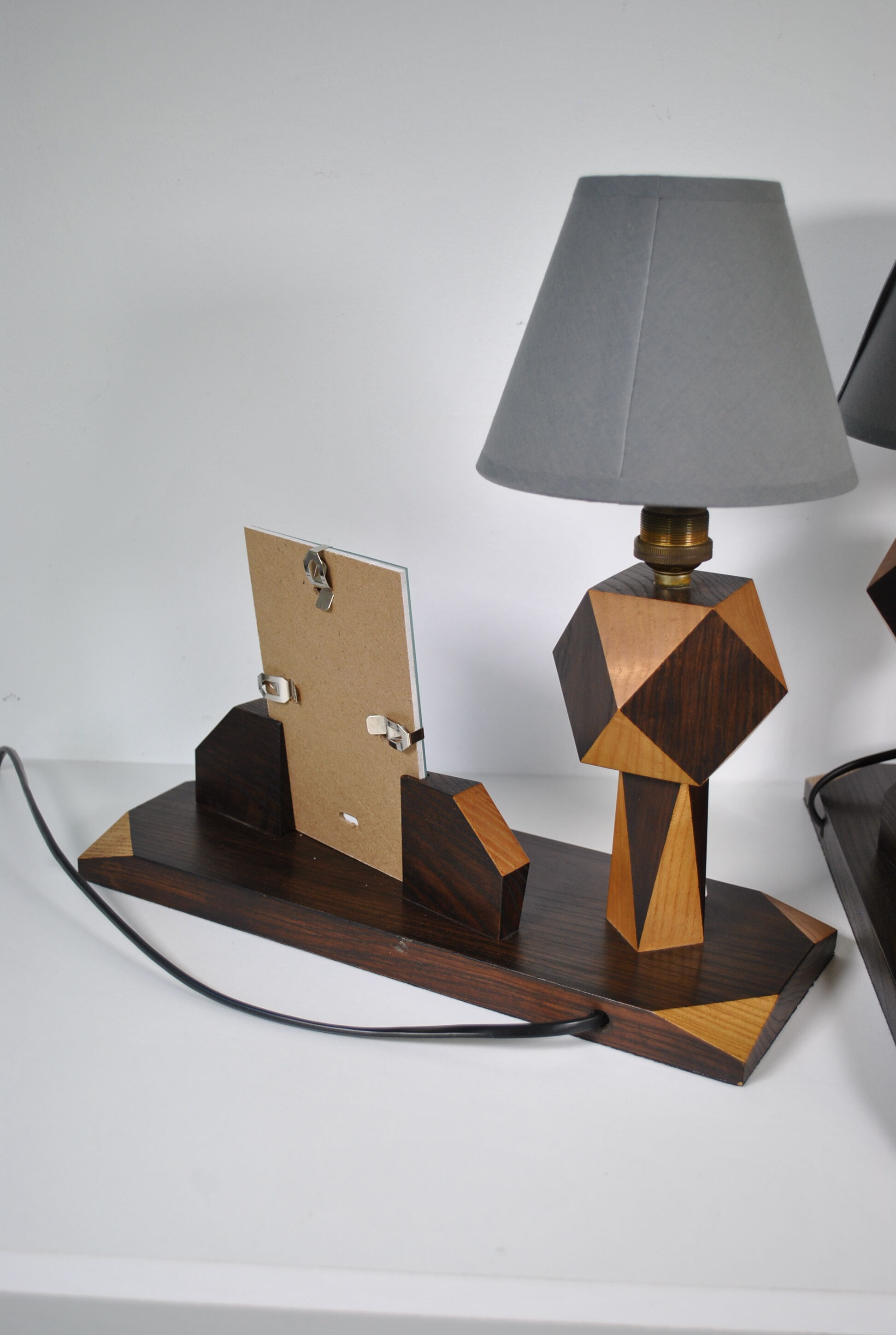 Lampes de chevet porte photo 1960