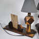Lampes de chevet porte photo 1960
