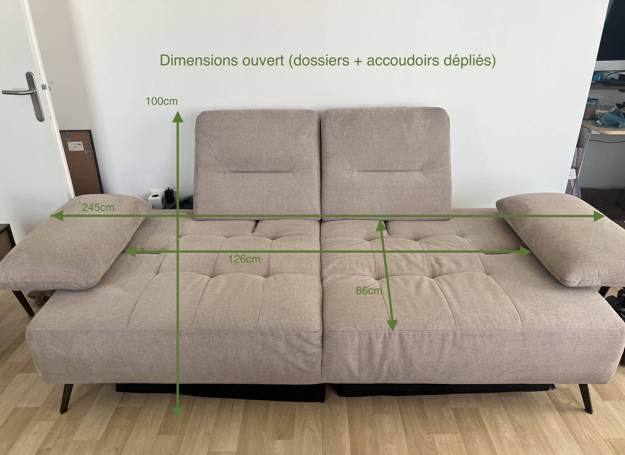 Sofa story relax – beige