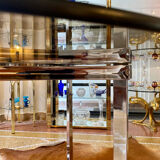Round glass table 1970