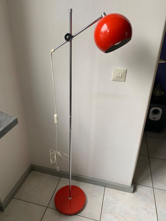 Space Age floor lamp ES Horn Denmark